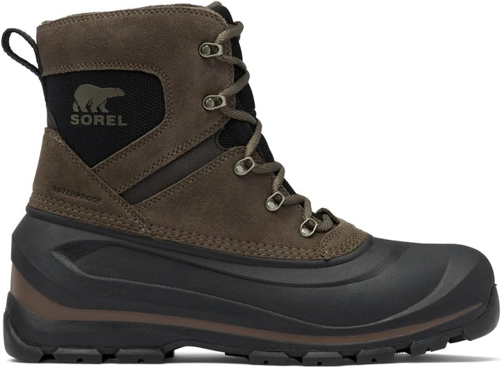 Sorel Buxton Lace Waterproof wasserdichte Winterstiefel für Herren, Braun (Delta x Black), 40 EU 44