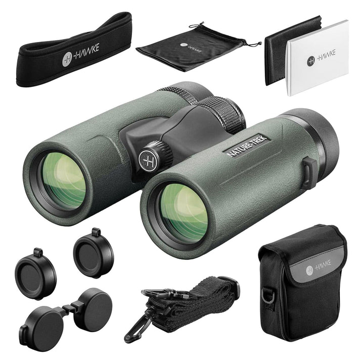 Hawke Fernglas Nature-Trek 10x32, grün, M, 35101, M
