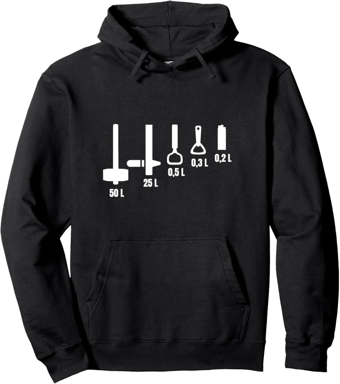 Mechaniker Lustiges Geschenk für Handwerker Bier Werkzeug Pullover Hoodie