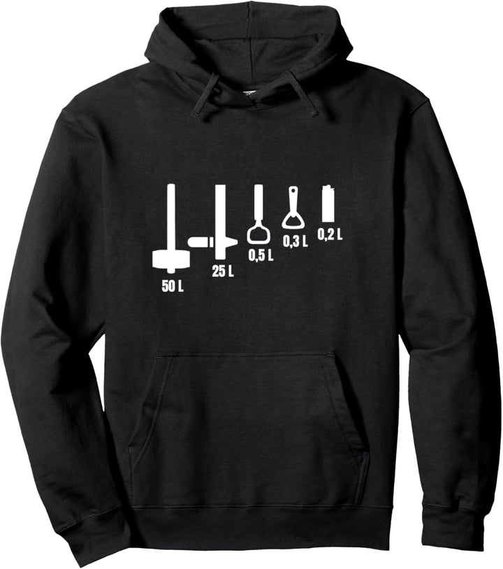 Mechaniker Lustiges Geschenk für Handwerker Bier Werkzeug Pullover Hoodie