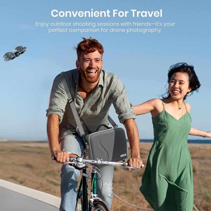 STARTRC Neo 2 Tasche,Tragbar PU Case für DJI Neo 2 Fly More Combo Zubehör, Tragetasche für DJI Neo 2
