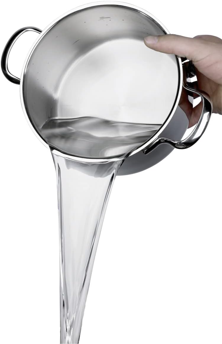 Schulte-Ufer Romana i Stieltopf, Edelstahl, Silber, 16cm