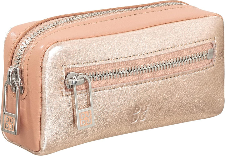 DUDU Bunte Unisex Schlüsseltasche in echtem Kalbsleder Ballerina, Ballerina