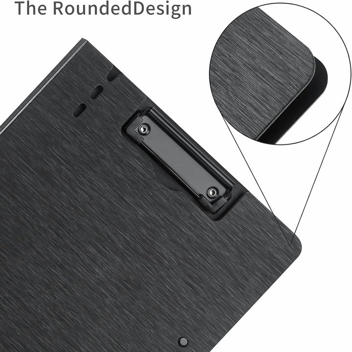 A4 Klemmbrett,5 Stück A4 Faltbare Klemmbretter mit Zwei Clips,Dokumenten Organizer,A4 Klemmbretter f