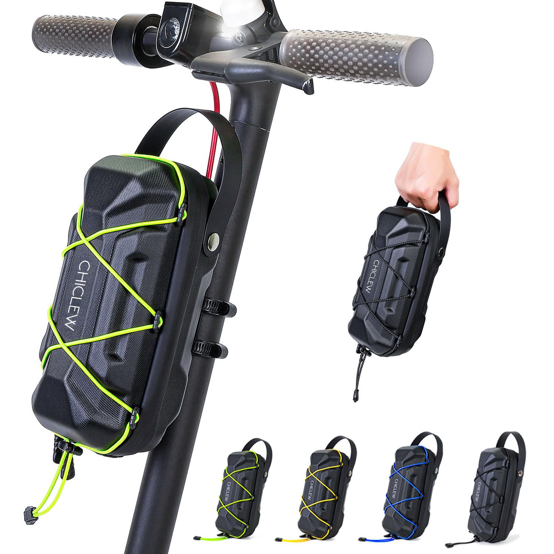 CHICLEW E Scooter Tasche für Elektroroller, Brandneue wasserdichte Roller Tasche Front Tube Bag mit