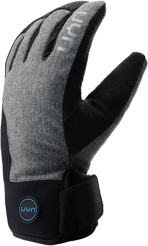 UYN Unisex Eagle Claw Gloves, Graumeliert/Schwarz, L