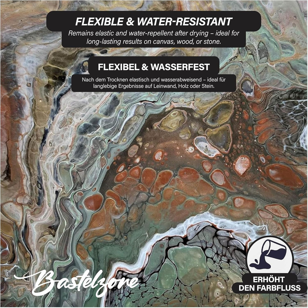 Pouring Medium 3 Liter. Giess Medium für Fliesstechnik und Giessanwendungen. Giessmedium, Giessmediu