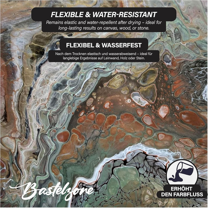 Pouring Medium 3 Liter. Giess Medium für Fliesstechnik und Giessanwendungen. Giessmedium, Giessmediu