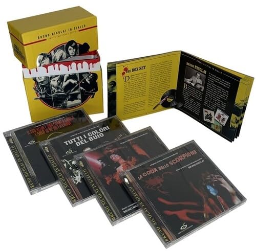 Bruno Nicolai In Giallo, Audio-CD