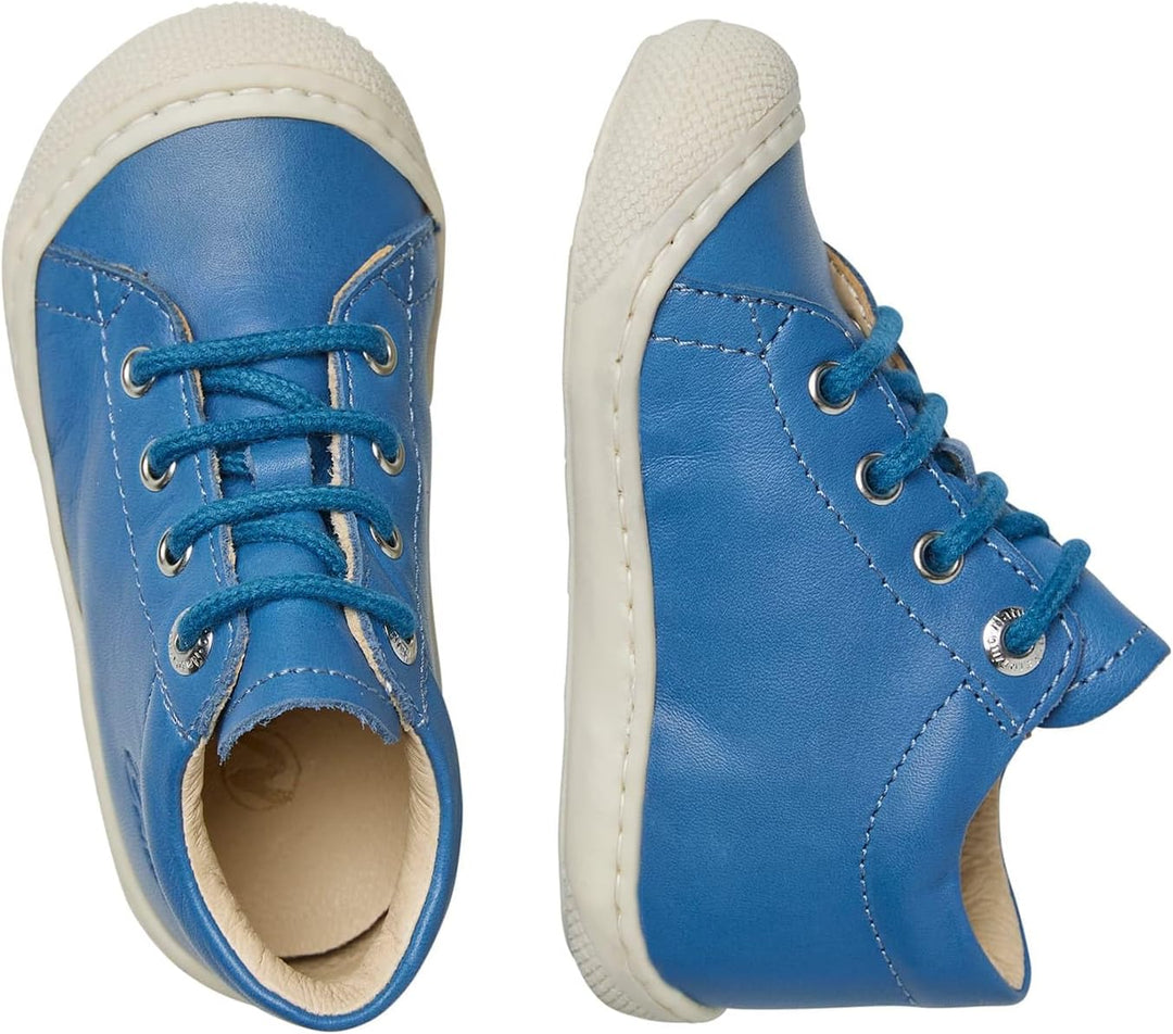 Naturino COCOON-Lauflernschuh aus Nappaleder-Blau 18 EU Hellblau, 18 EU Hellblau