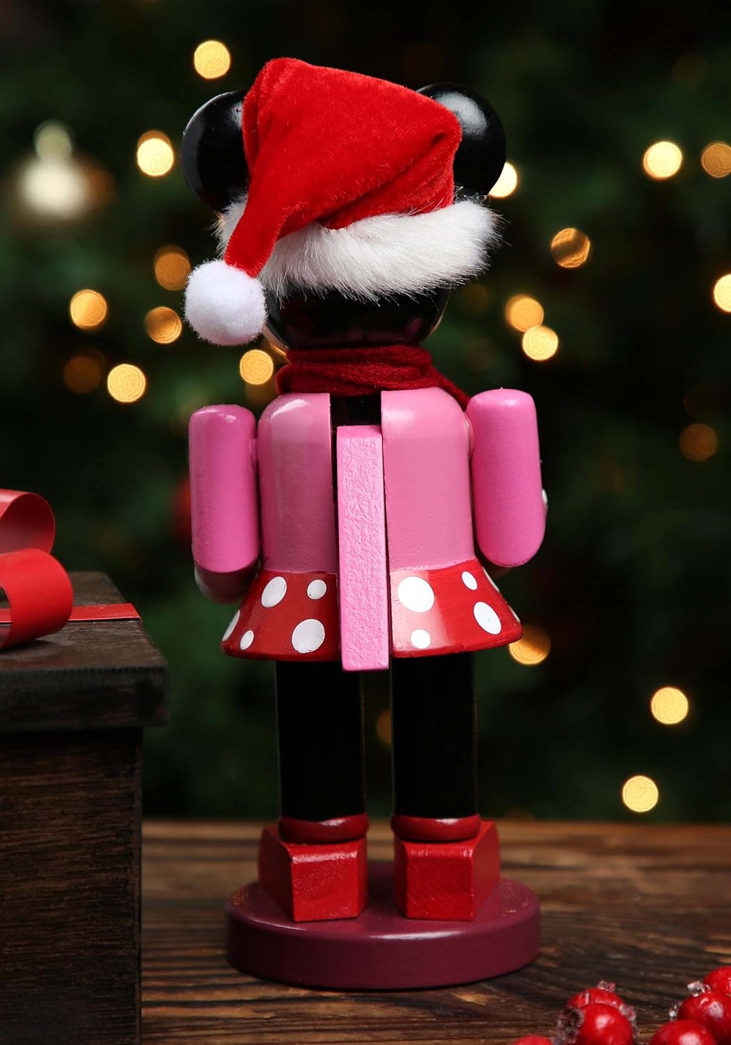 Kurt Adler Minnie Maus Nussknacker, pink Standard, Standard