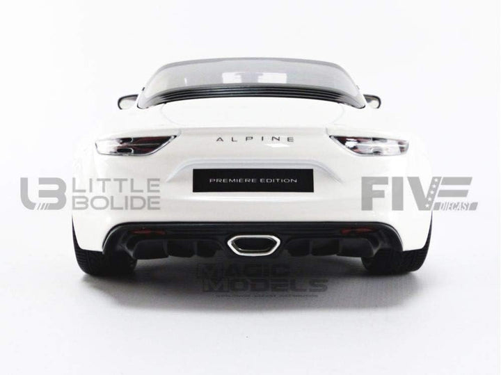 Norev – Alpine – Renault A110 Premiere Edition 2017 – 1/18 Weiss, Weiss