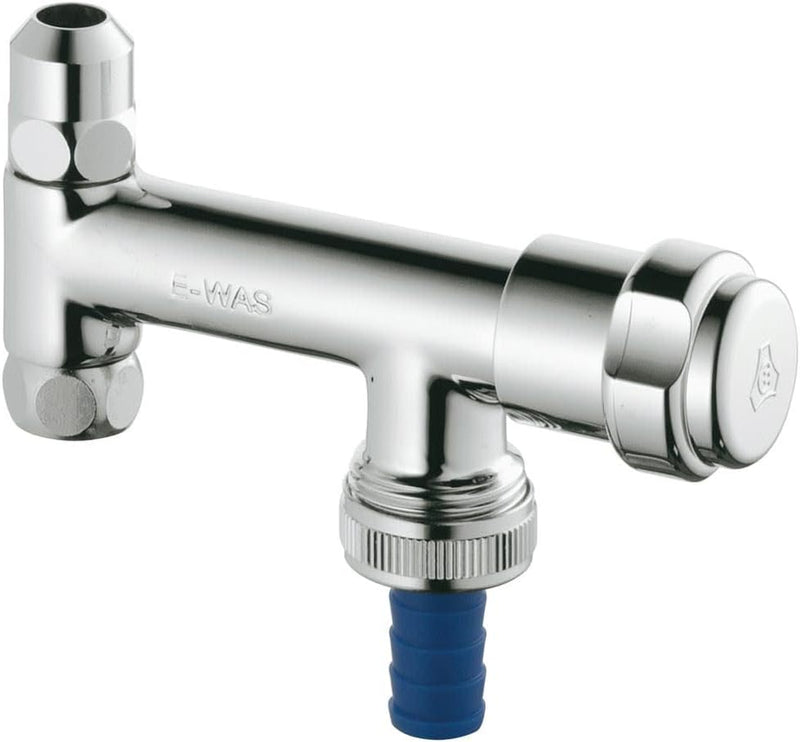 GROHE WAS Ventil Eckfix (3/8 Zoll, langlebige Oberfläche, Sicher gegen Rückfliessen), chrom, 4103000