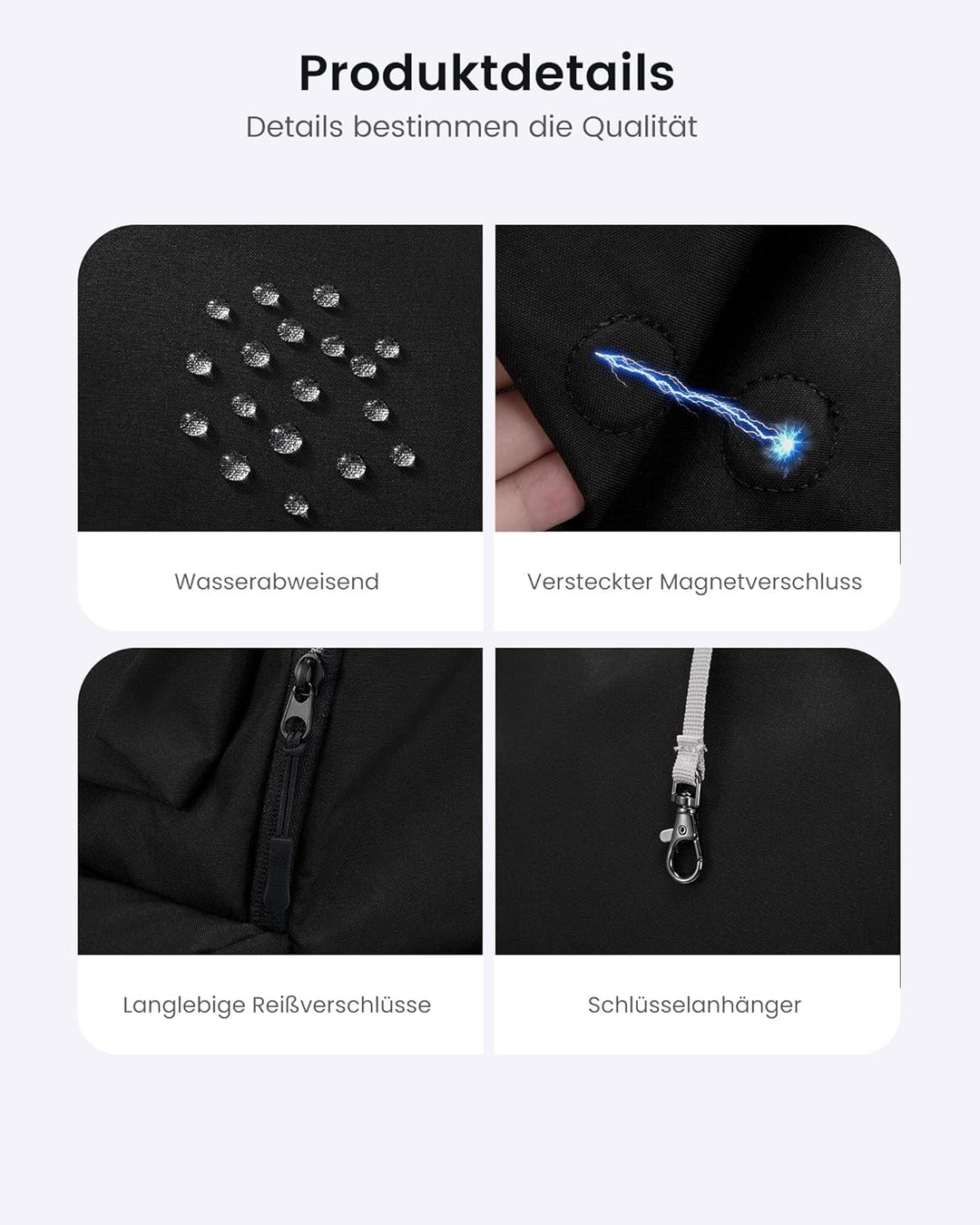 LOVEVOOK Rucksack Damen Herren, 17,3 Zoll Wasserdicht Laptop Rucksäcke Gross Schulrucksack Teenager,