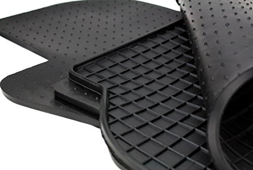 Kfzpremiumteile24 Gummimatten Kompatibel mit Golf Plus Baujahr 02/2005-04/2014 Fussmatten Allwetter