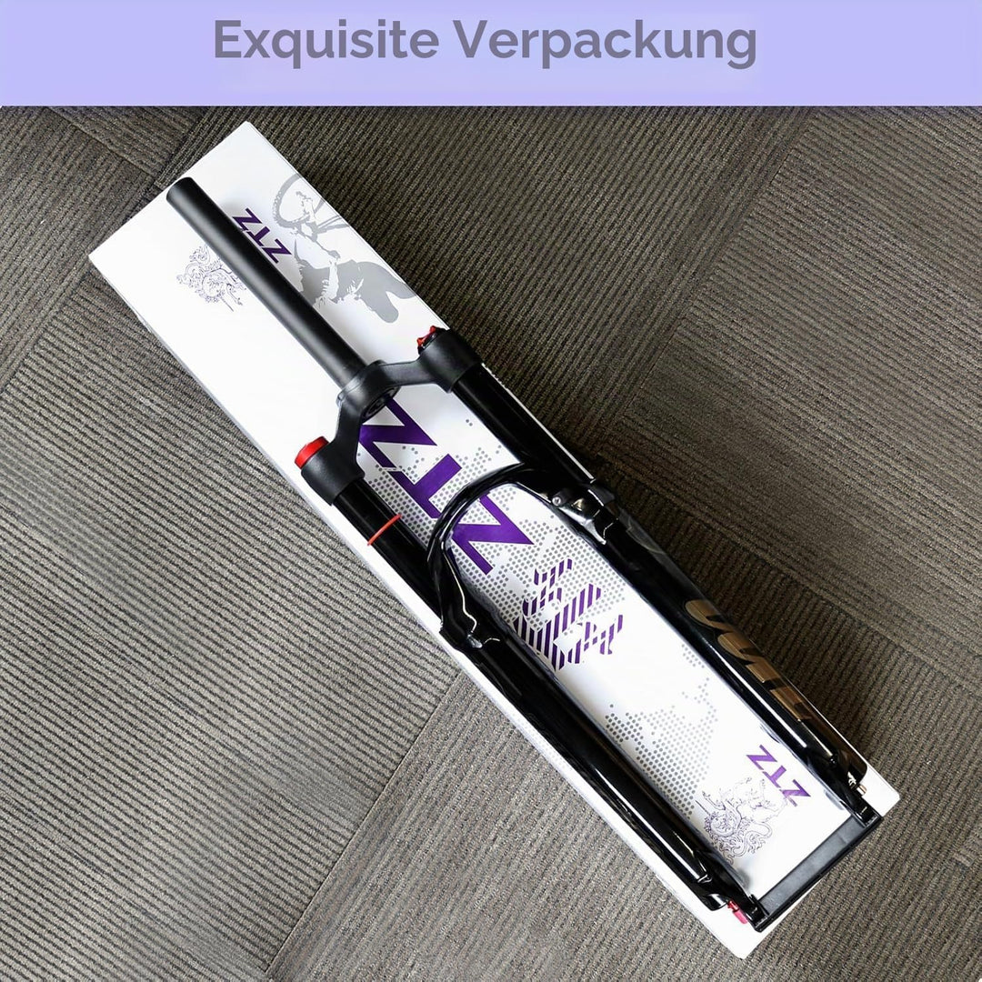 splumzer [EU Stock MTB Gabel 26 27,5 29 Zoll MTB Federgabel Federweg 100mm,1-1/8 Straight Tube/Taper