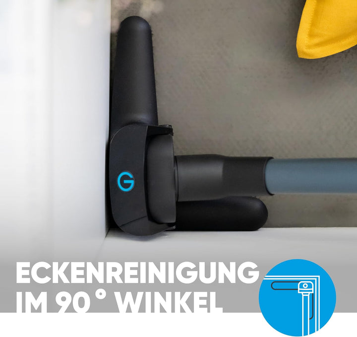 HOOGO® flipflop Universal Staubsauger Bodendüse flex - passend für alle runden 35/32mm Staubsaugerro