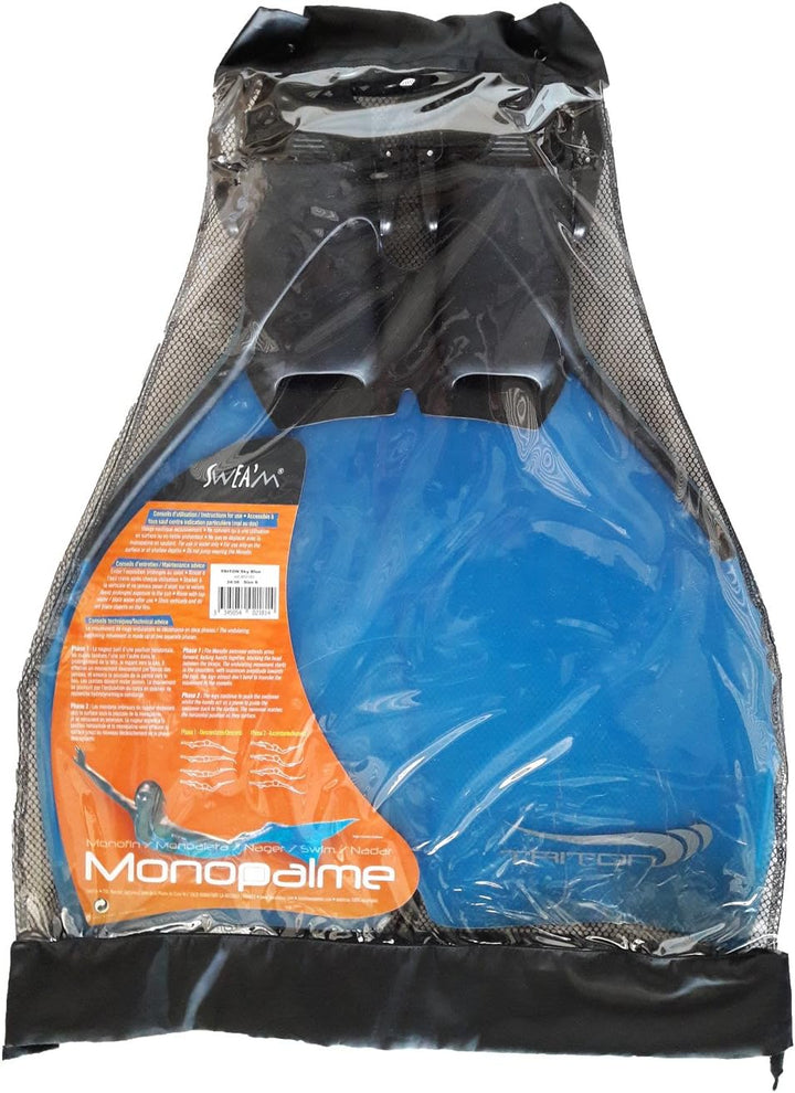 Sweam - Monoflosse Verstellbar, Blau, 34-38