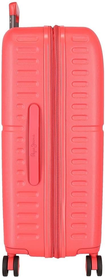 Pepe Jeans Highlight Kofferset, Rot, 55/70 cm, ABS, integrierter TSA-Verschluss, 116 l, 7,54 kg, 4 D