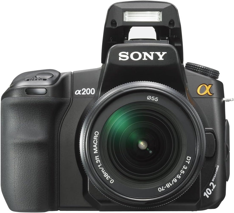 Sony DSLR-A200K SLR-Digitalkamera (10 Megapixel, BIONZ Bildprozessor) inkl. 18-70 mm Objektiv