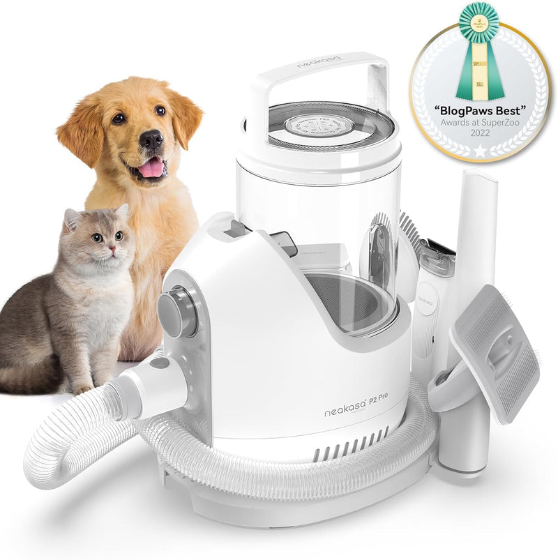 Neakasa P2 Pro Hundeschermaschine mit Staubsauger, leise Schermaschine Hund Katze, neue Generation P