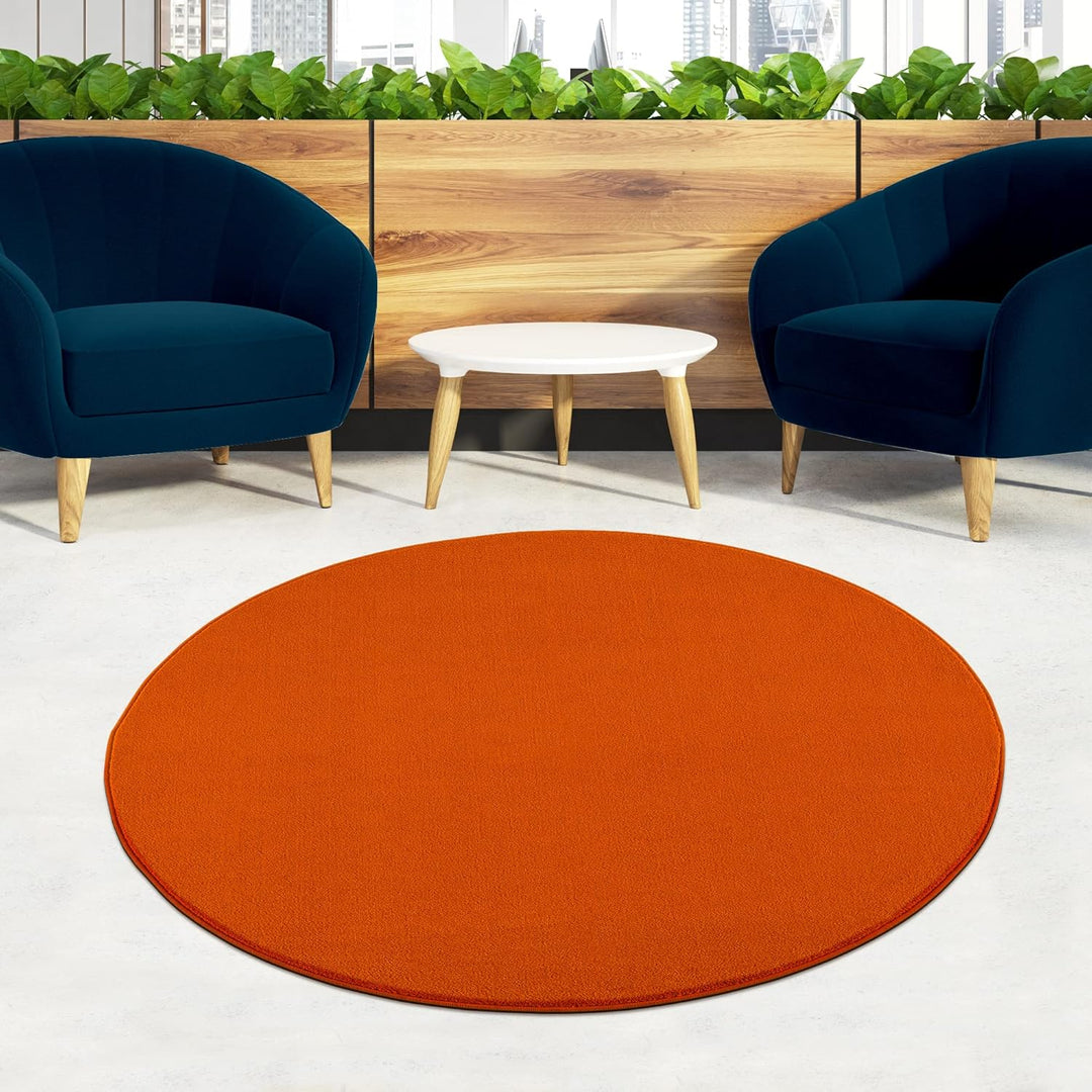 Impression Kurzflor-Wohnzimmerteppich - Schlichte Moderne Teppiche für Schlafzimmer, Büro, Flur, Küc