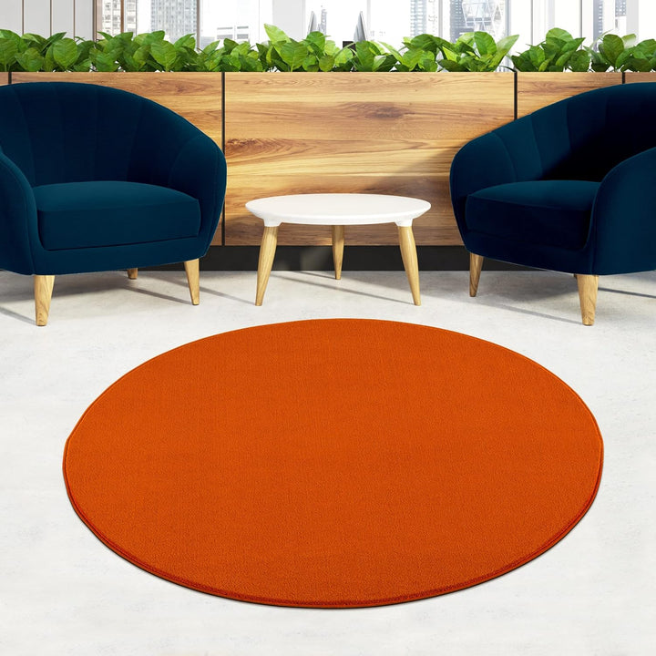 Impression Kurzflor-Wohnzimmerteppich - Schlichte Moderne Teppiche für Schlafzimmer, Büro, Flur, Küc