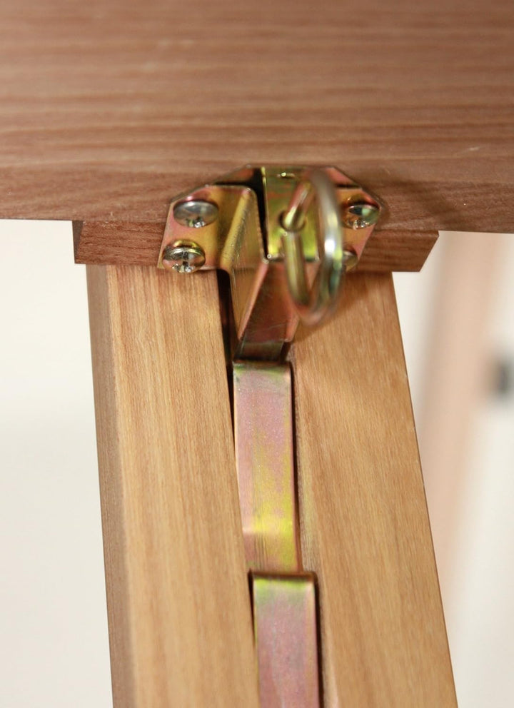 Profi-Staffelei Modell 120 aus massiver Buche FSC®, senkrecht und waagerecht malen, feststellbare Ro