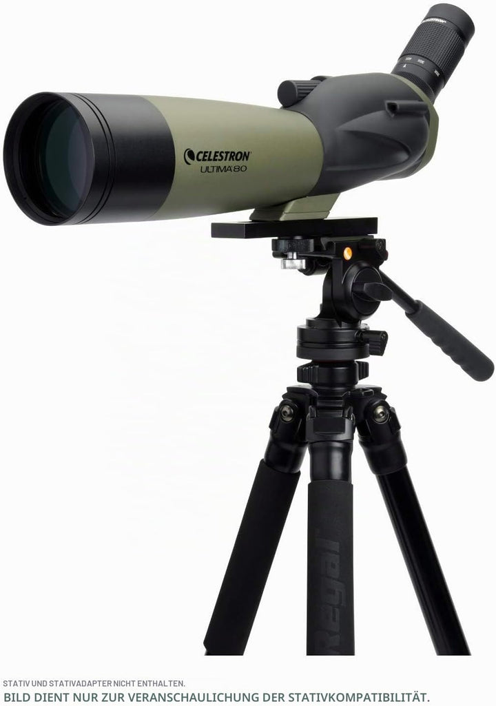 Celestron Ultima 80 mm Zoom Spektiv 20-60x (45° Einblick) Öffnung/Bauart: 80mm/45