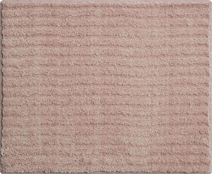 Grund 3D Badteppich 100% Polyester, ultra soft, rutschfest, RIFFLE, WC-Vorlage o.A. 50x60 cm, schoko