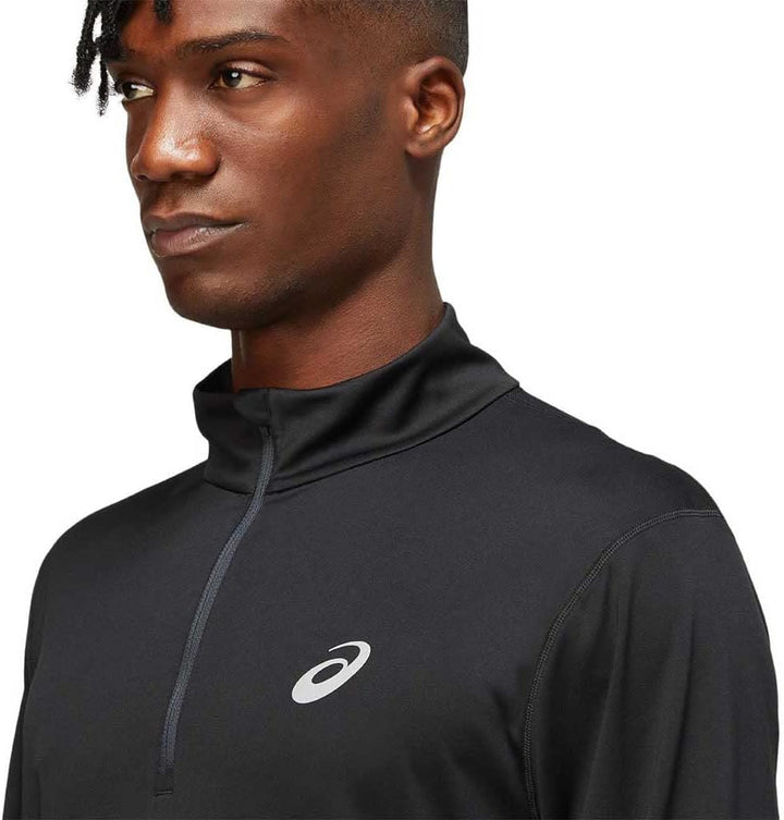 Asics Men's 2011C333-001_L Sweatshirt, Black, L