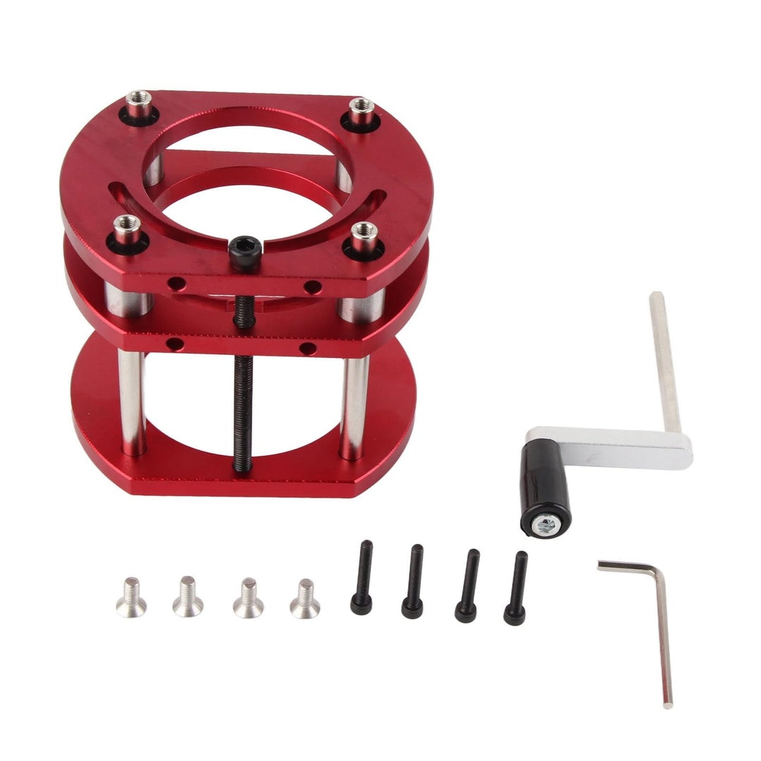 Router Lift Base für Oberfräsentisch Hubtisch 4 Backen Klemmung Frästisch Hubsystem Fräslift Base Hu