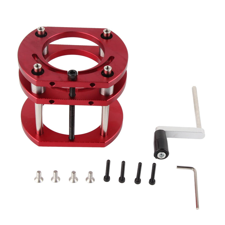 Router Lift Base für Oberfräsentisch Hubtisch 4 Backen Klemmung Frästisch Hubsystem Fräslift Base Hu