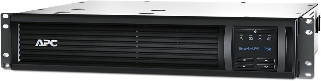 APC Smart-UPS 750VA RM 2U LCD Network USB 5min Runtime 500W