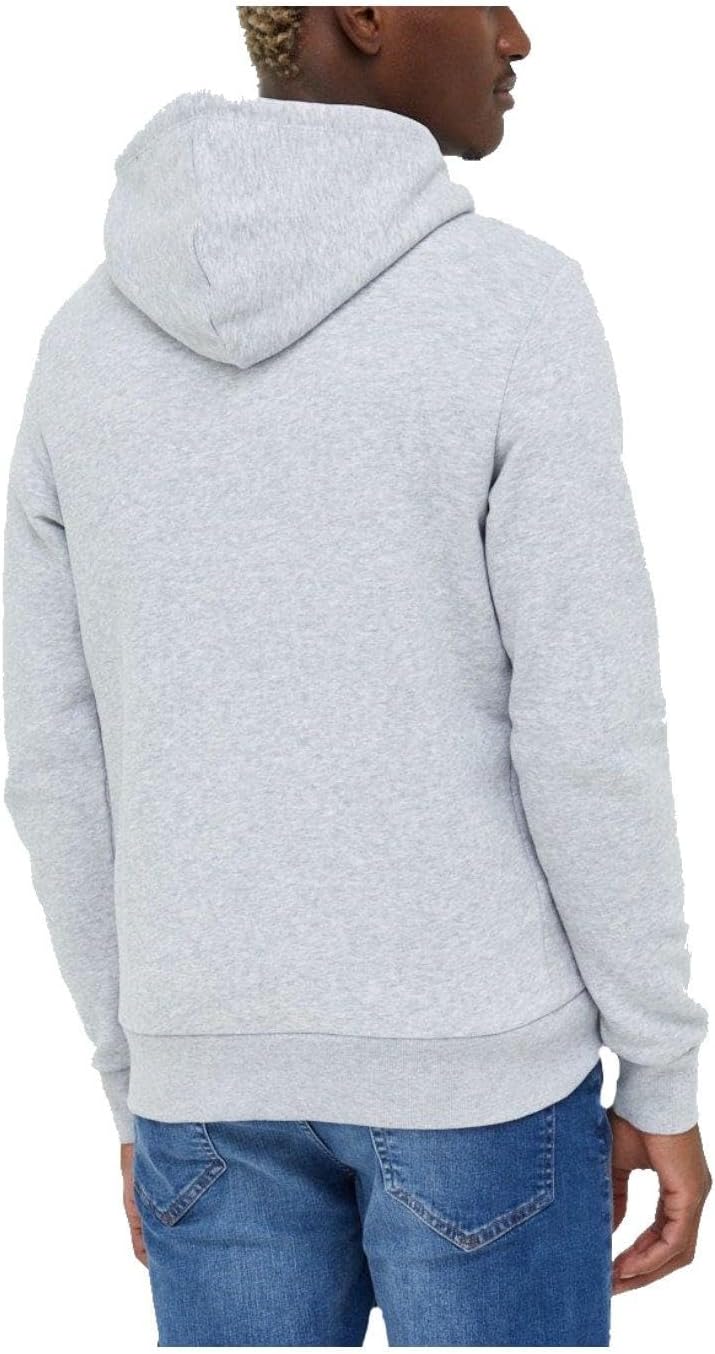 JACK & JONES Herren Jjnewdenim Sweat Hood Sweatshirt L Light Grey Melange, L Light Grey Melange