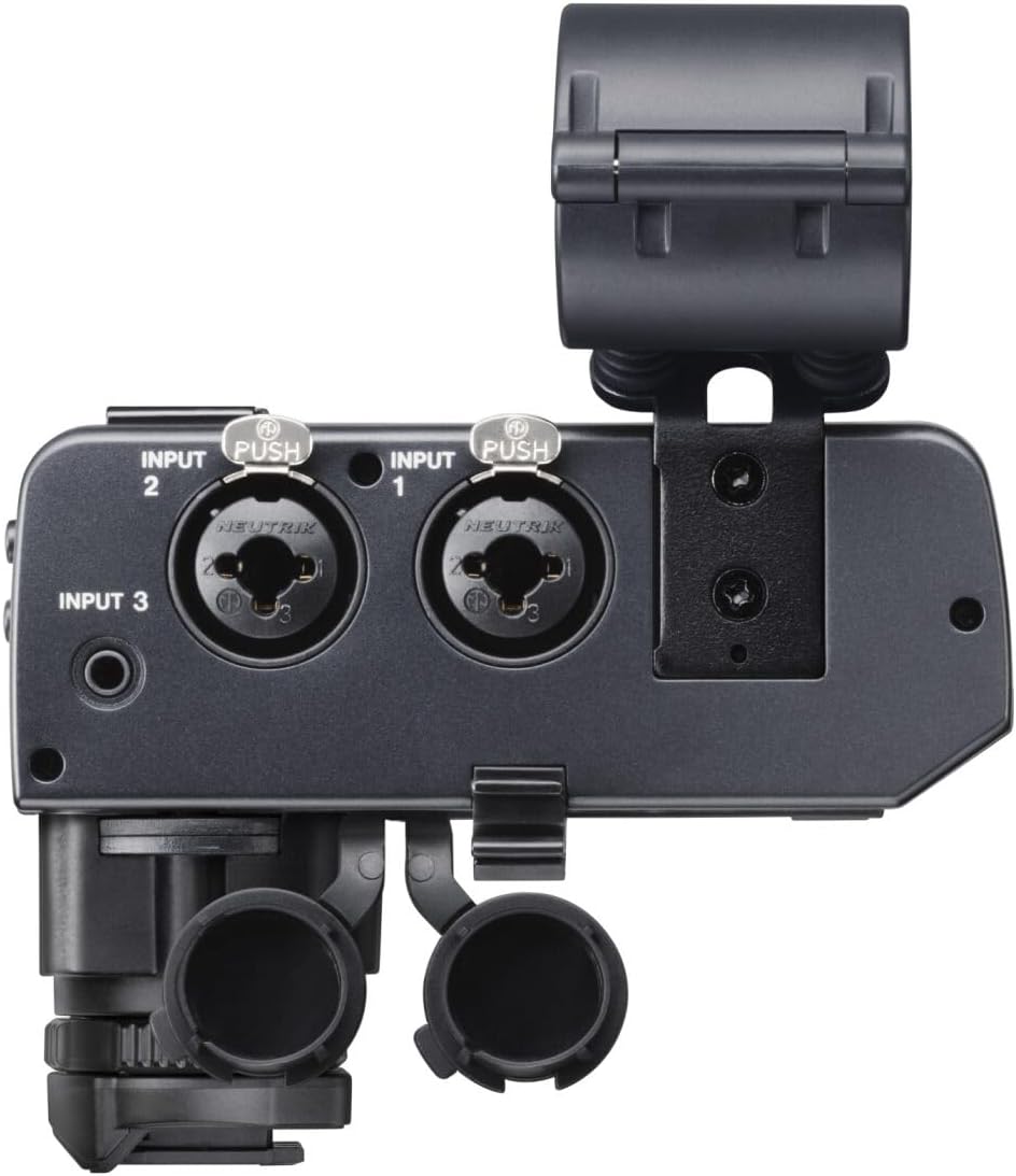TASCAM CA-XLR2d-N – Digitaler XLR Mikrofonadapter für spiegellose Nikon Kameras
