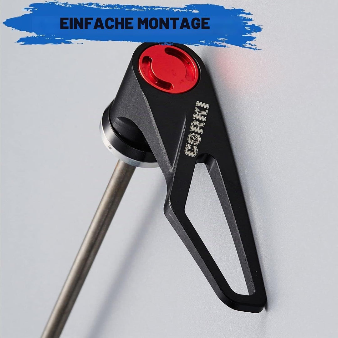 corki Cycles Titan Schnellspanner Set - verbessertes Ratschen/Schlüssel Design, für MTB &amp; Rennräder
