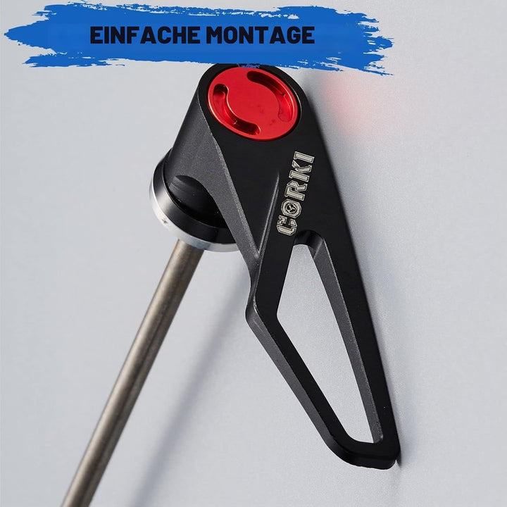 corki Cycles Titan Schnellspanner Set - verbessertes Ratschen/Schlüssel Design, für MTB &amp; Rennräder