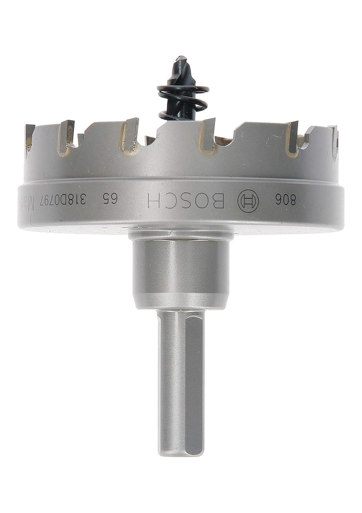 Bosch Professional Carbide Lochsäge Precision for Sheet Metal (Edelstahl, Ø 65 mm, Zubehör Bohrmasch