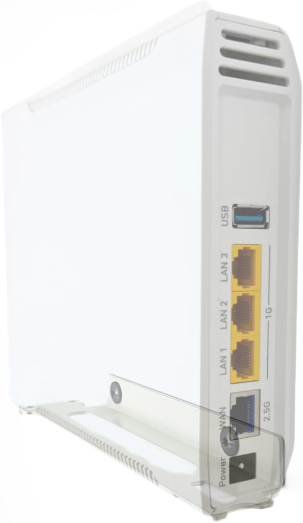 Wandhalter für Fritz!Box 4060 aus Metall, stabil und platzsparend, Wandmontage, Halterung für Fritz-