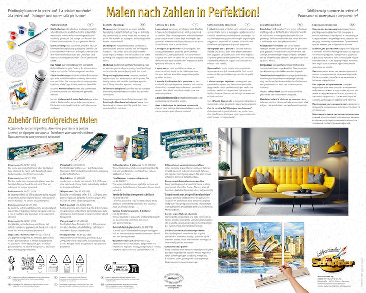 Schipper 609260909 Malen nach Zahlen – Sydney - Bilder malen für Erwachsene, inklusive Pinsel und Ac