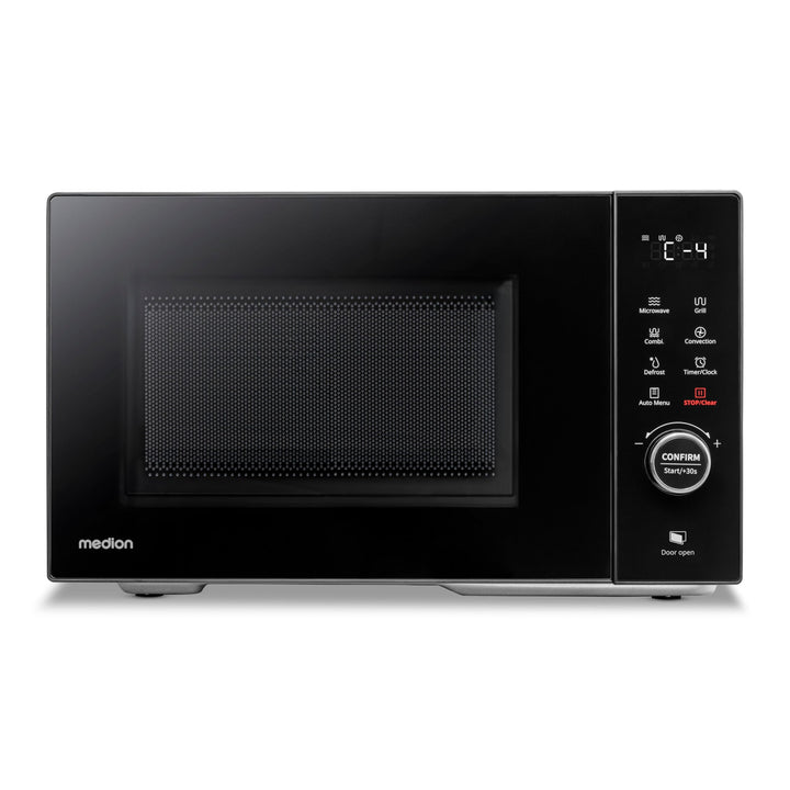 MEDION Mikrowelle mit Grill und Heissluft (23 Liter, 900 Watt, 1000 Watt Grill, 1680 Watt Heissluftf