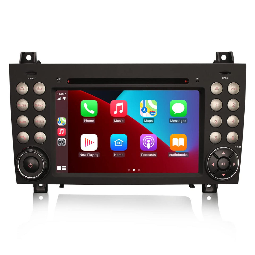 Android 12 Autoradio 8-Kern 4GB RAM+64GB ROM für Mercedes-Benz SLK Klasse R171 SLK200 SLK280 Unterst