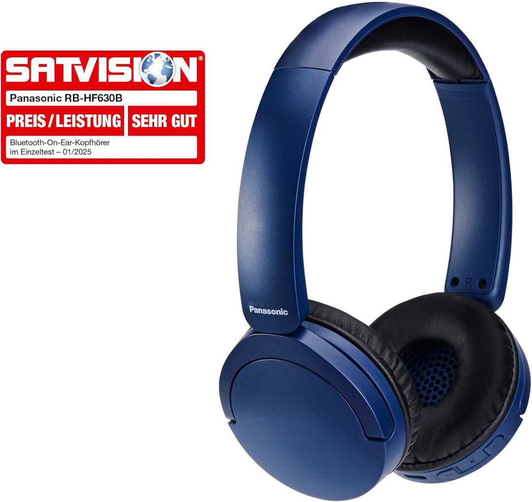 Panasonic HF630B, Kabelloser Street-Kopfhörer, On-Ear, eingebautes Mikrofon, Bluetooth 5.3, Multipoi
