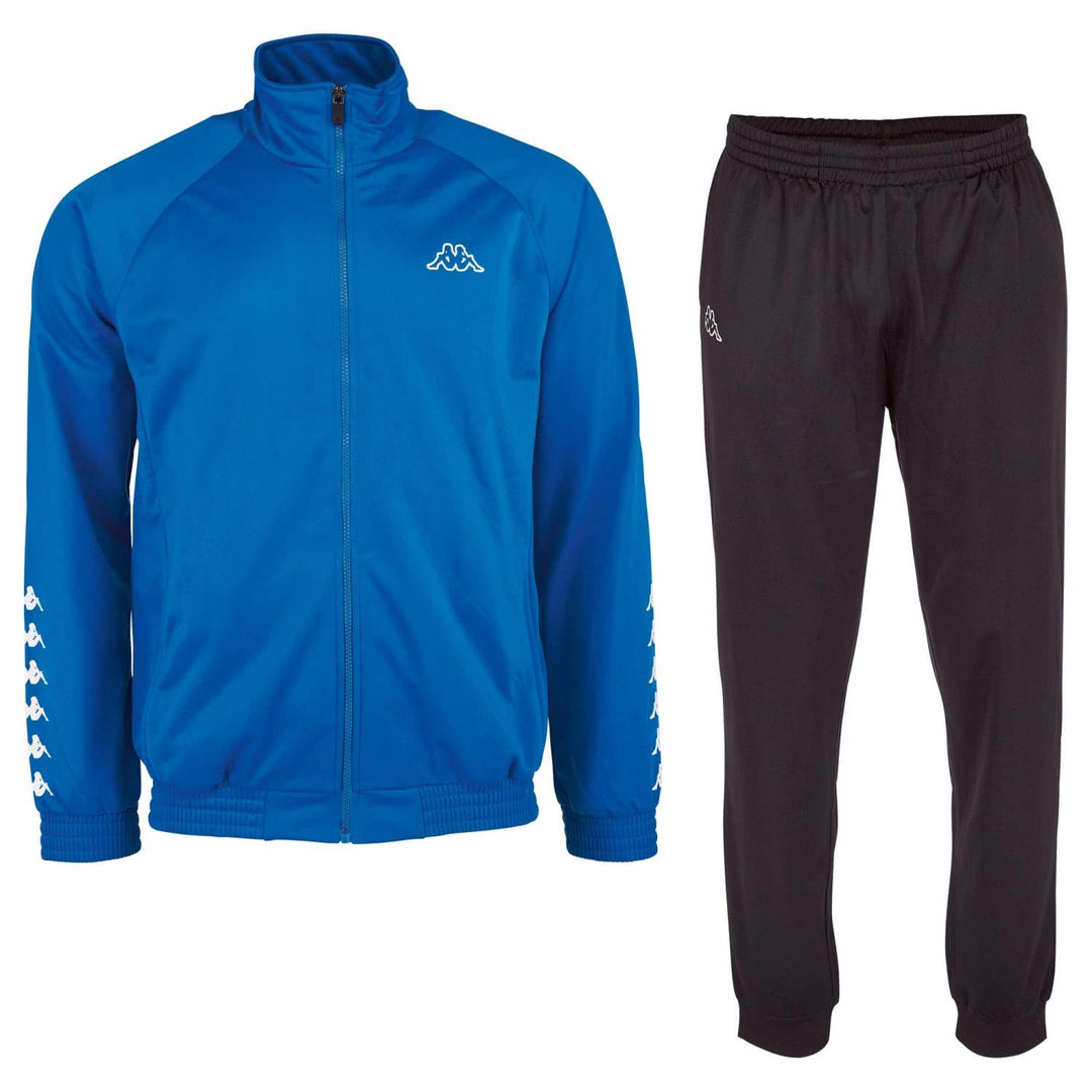 Kappa Tracksuit Till Men I Trainingsanzug für Herren I Ideal für Sport & Freizeit I 895 blue aster S