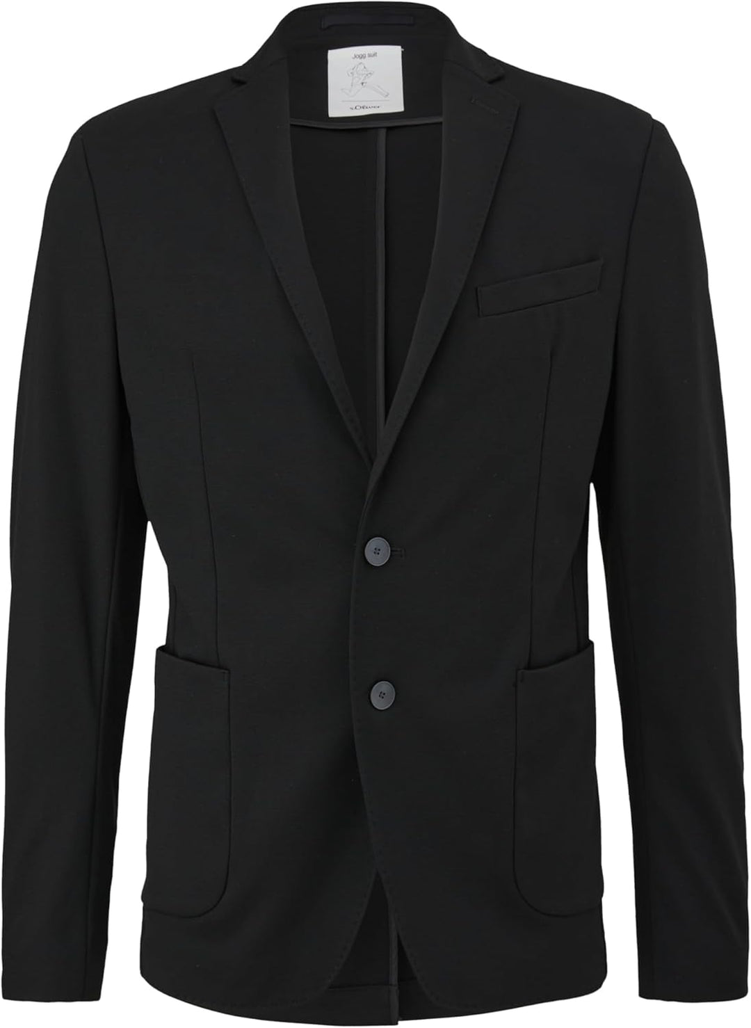 s.Oliver Black Label Herren 10.3.20.15.153.2119563 Blazer 52 9999 Schwarz, 52 9999 Schwarz