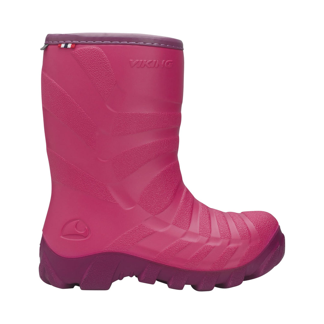 Viking Unisex Kinder Ultra Warm Schneestiefel 38 EU Pink Fuchsia Purple, 38 EU Pink Fuchsia Purple