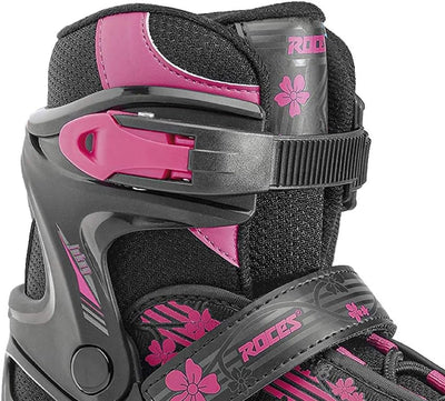 Roces Mädchen Jokey Ice 3.0 Girl Schlittschuh 38-41 black-pink, 38-41 black-pink