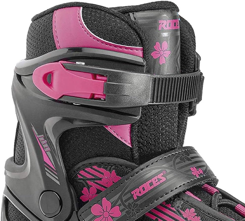 Roces Mädchen Jokey Ice 3.0 Girl Schlittschuh 26-29 black-pink, 26-29 black-pink