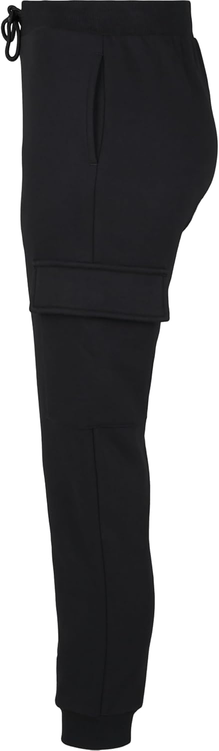 Urban Classics Damen Ladies Cargo Sweat Pants S Schwarz, S Schwarz